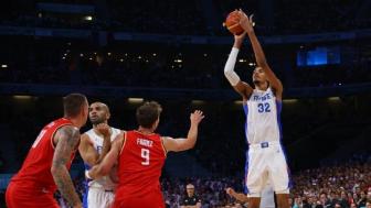 2024年08月03日奧運(yùn)男籃小組賽B組 法國男籃VS德國男籃 全場(chǎng)錄像