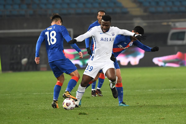 中超,滄州雄獅,上海申花